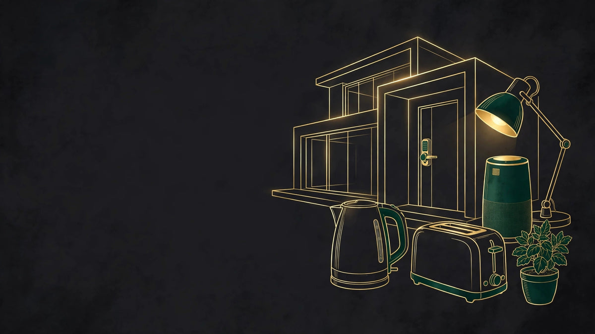ModerHome hero - casa dorada